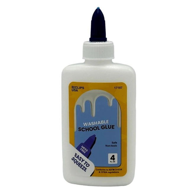 4 OZ LIQUID WHITE SCHOOL GLUE
